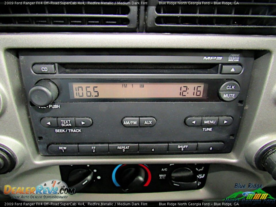 2009 Ford Ranger FX4 Off-Road SuperCab 4x4 Redfire Metallic / Medium Dark Flint Photo #19