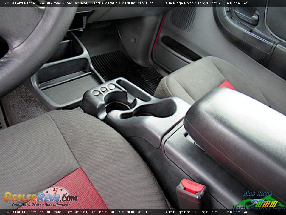 2009 Ford Ranger FX4 Off-Road SuperCab 4x4 Redfire Metallic / Medium Dark Flint Photo #21