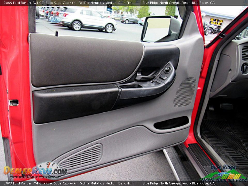 2009 Ford Ranger FX4 Off-Road SuperCab 4x4 Redfire Metallic / Medium Dark Flint Photo #23