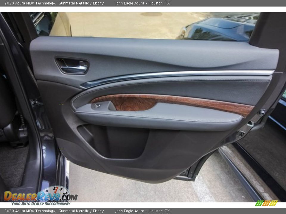 2020 Acura MDX Technology Gunmetal Metallic / Ebony Photo #23