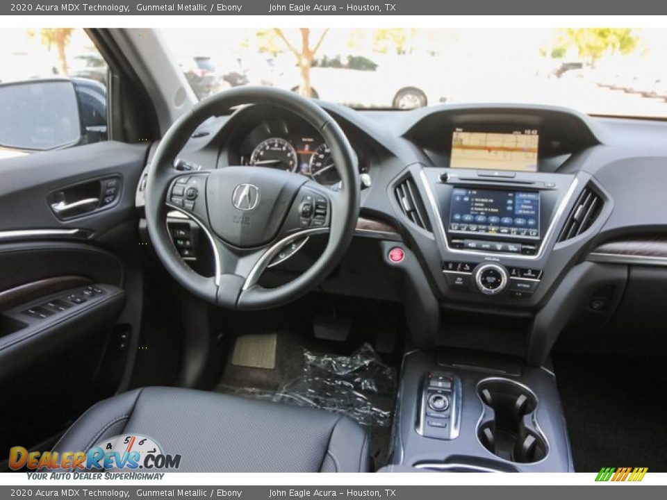 2020 Acura MDX Technology Gunmetal Metallic / Ebony Photo #28
