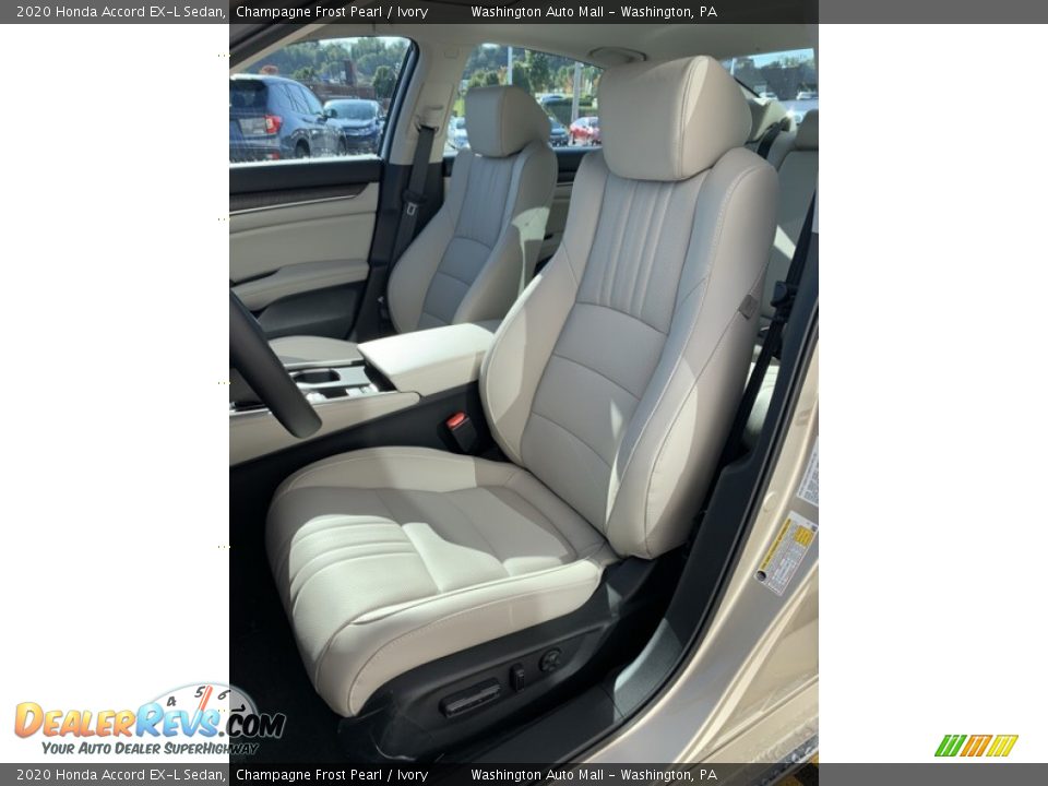 Front Seat of 2020 Honda Accord EX-L Sedan Photo #14