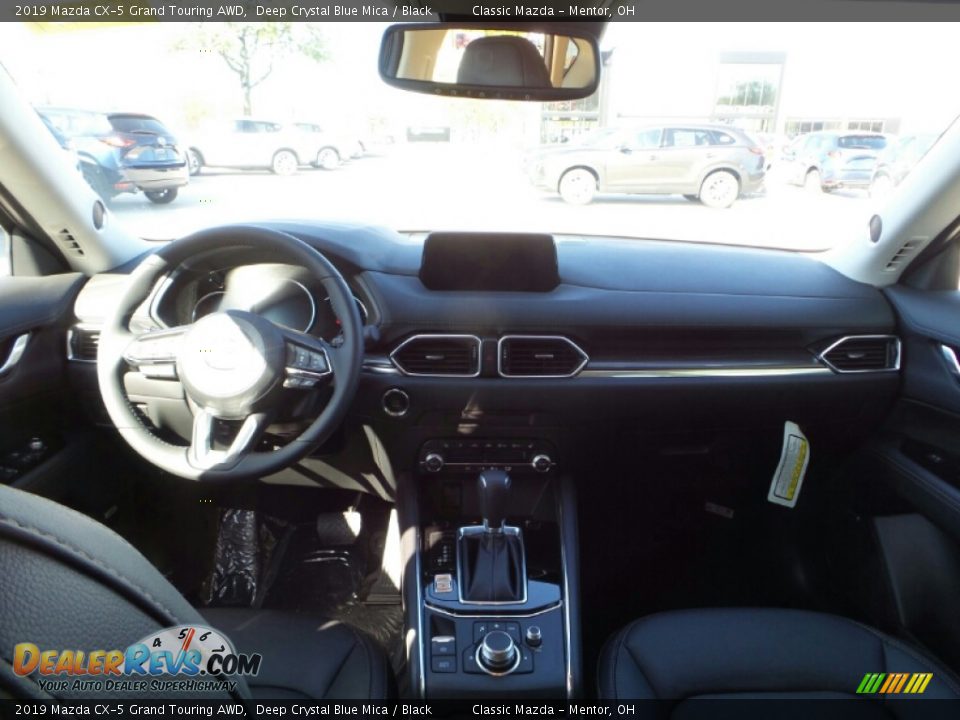 2019 Mazda CX-5 Grand Touring AWD Deep Crystal Blue Mica / Black Photo #10