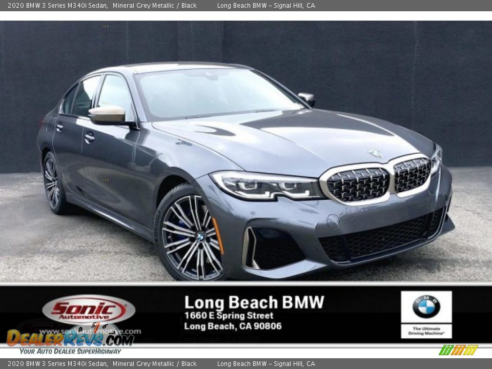 2020 BMW 3 Series M340i Sedan Mineral Grey Metallic / Black Photo #1