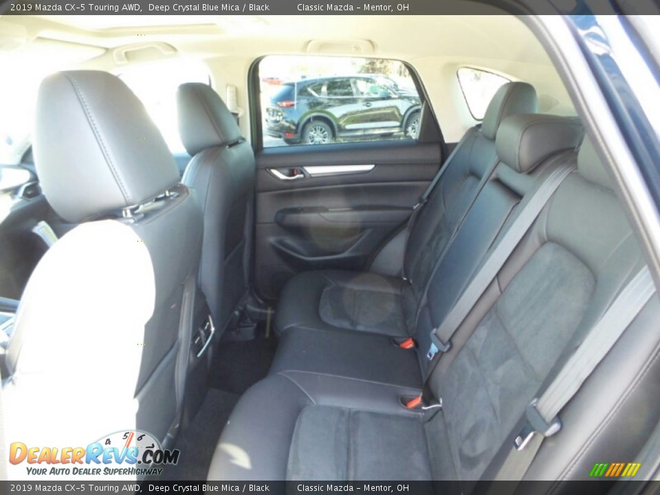 2019 Mazda CX-5 Touring AWD Deep Crystal Blue Mica / Black Photo #9