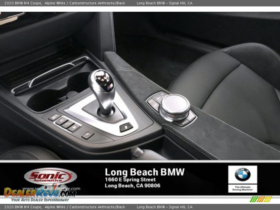 2020 BMW M4 Coupe Alpine White / Carbonstructure Anthracite/Black Photo #6