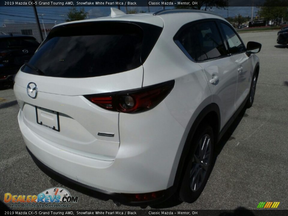 2019 Mazda CX-5 Grand Touring AWD Snowflake White Pearl Mica / Black Photo #7