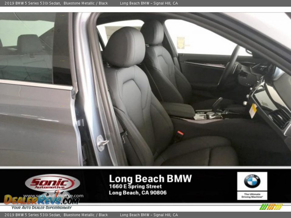 2019 BMW 5 Series 530i Sedan Bluestone Metallic / Black Photo #2