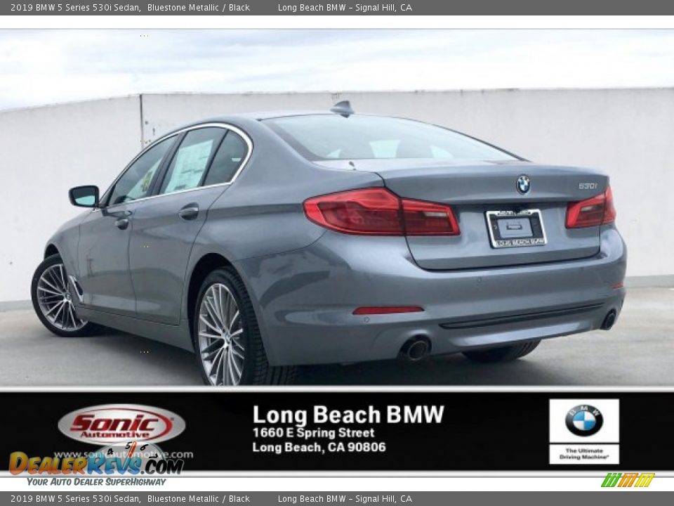2019 BMW 5 Series 530i Sedan Bluestone Metallic / Black Photo #3