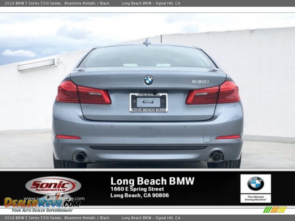 2019 BMW 5 Series 530i Sedan Bluestone Metallic / Black Photo #4