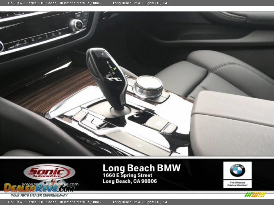 2019 BMW 5 Series 530i Sedan Bluestone Metallic / Black Photo #7