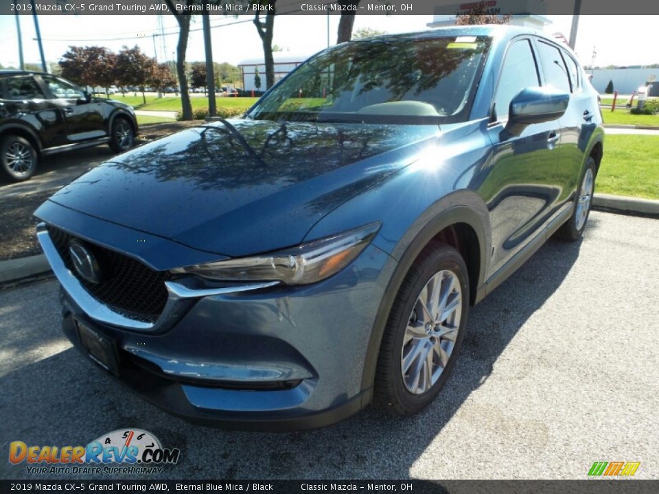 2019 Mazda CX-5 Grand Touring AWD Eternal Blue Mica / Black Photo #3