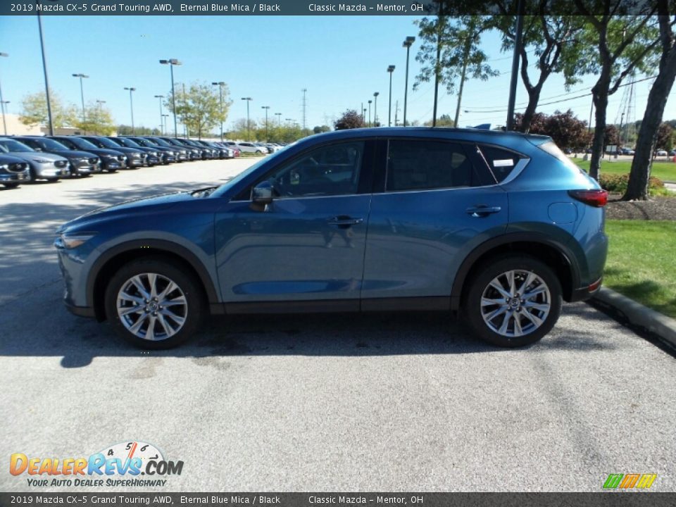2019 Mazda CX-5 Grand Touring AWD Eternal Blue Mica / Black Photo #4