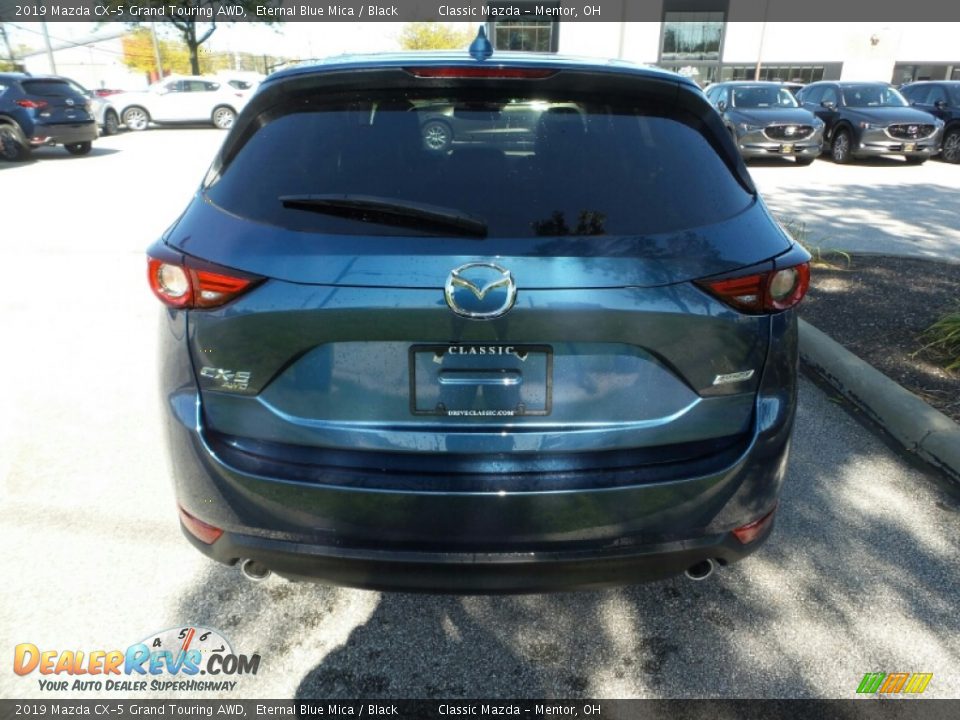 2019 Mazda CX-5 Grand Touring AWD Eternal Blue Mica / Black Photo #6