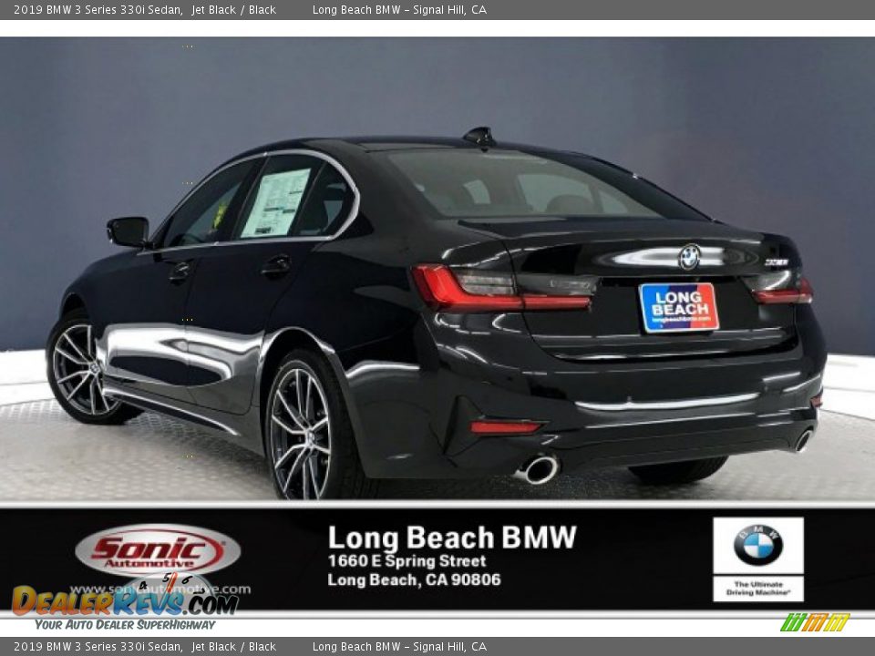 2019 BMW 3 Series 330i Sedan Jet Black / Black Photo #2