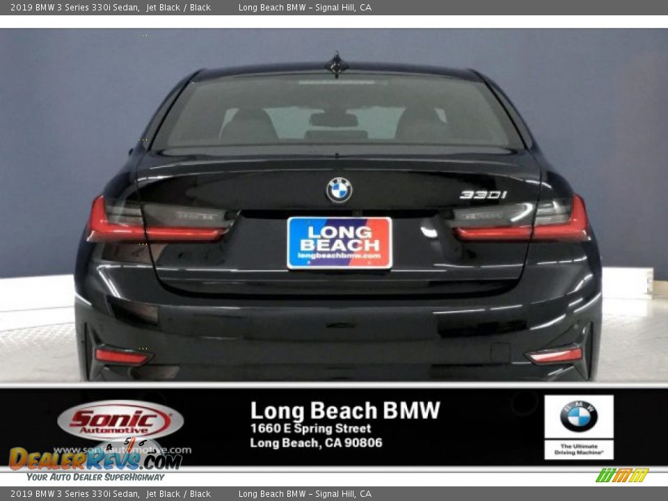2019 BMW 3 Series 330i Sedan Jet Black / Black Photo #3
