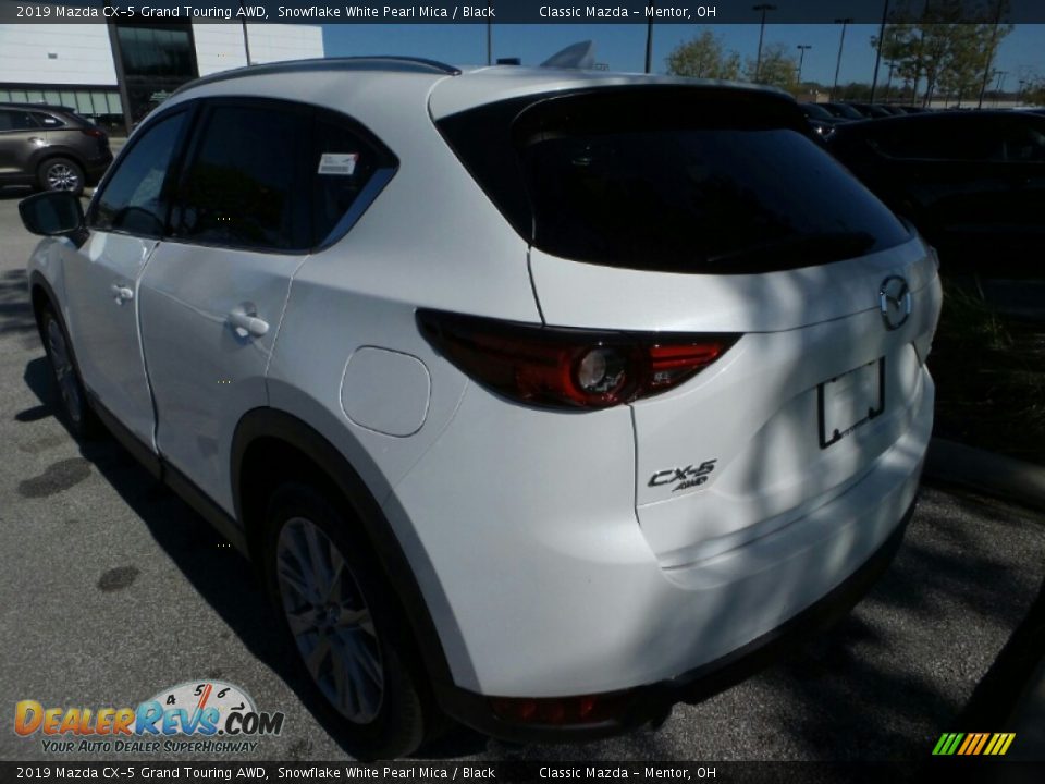 2019 Mazda CX-5 Grand Touring AWD Snowflake White Pearl Mica / Black Photo #5