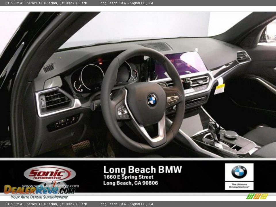 2019 BMW 3 Series 330i Sedan Jet Black / Black Photo #4