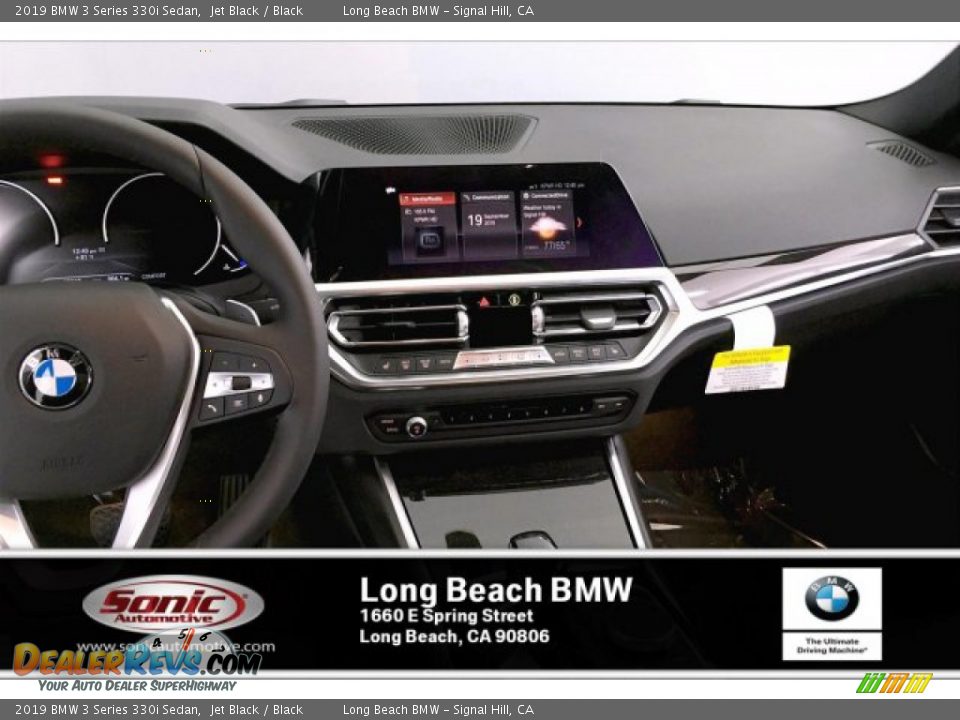 2019 BMW 3 Series 330i Sedan Jet Black / Black Photo #5