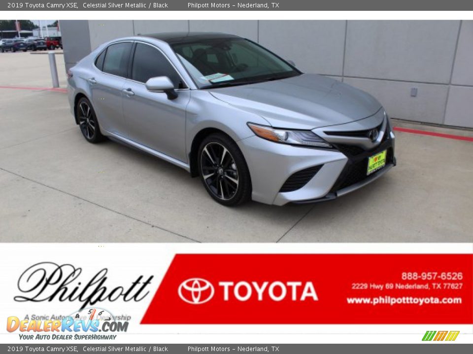 2019 Toyota Camry XSE Celestial Silver Metallic / Black Photo #1