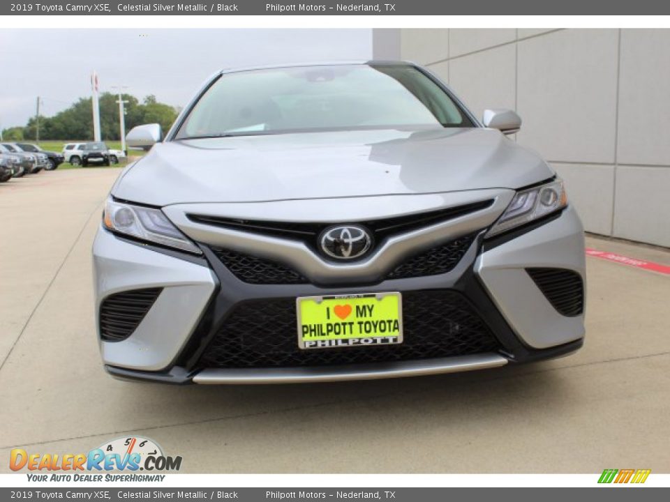 2019 Toyota Camry XSE Celestial Silver Metallic / Black Photo #3