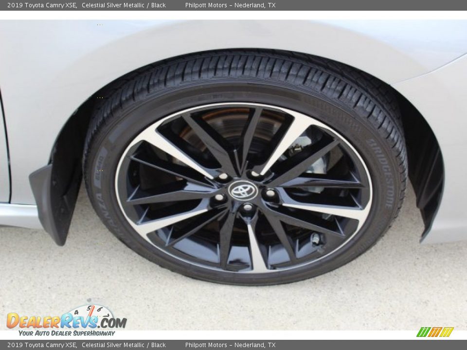 2019 Toyota Camry XSE Celestial Silver Metallic / Black Photo #8