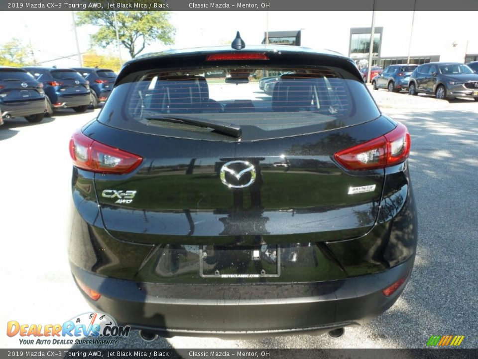 2019 Mazda CX-3 Touring AWD Jet Black Mica / Black Photo #6