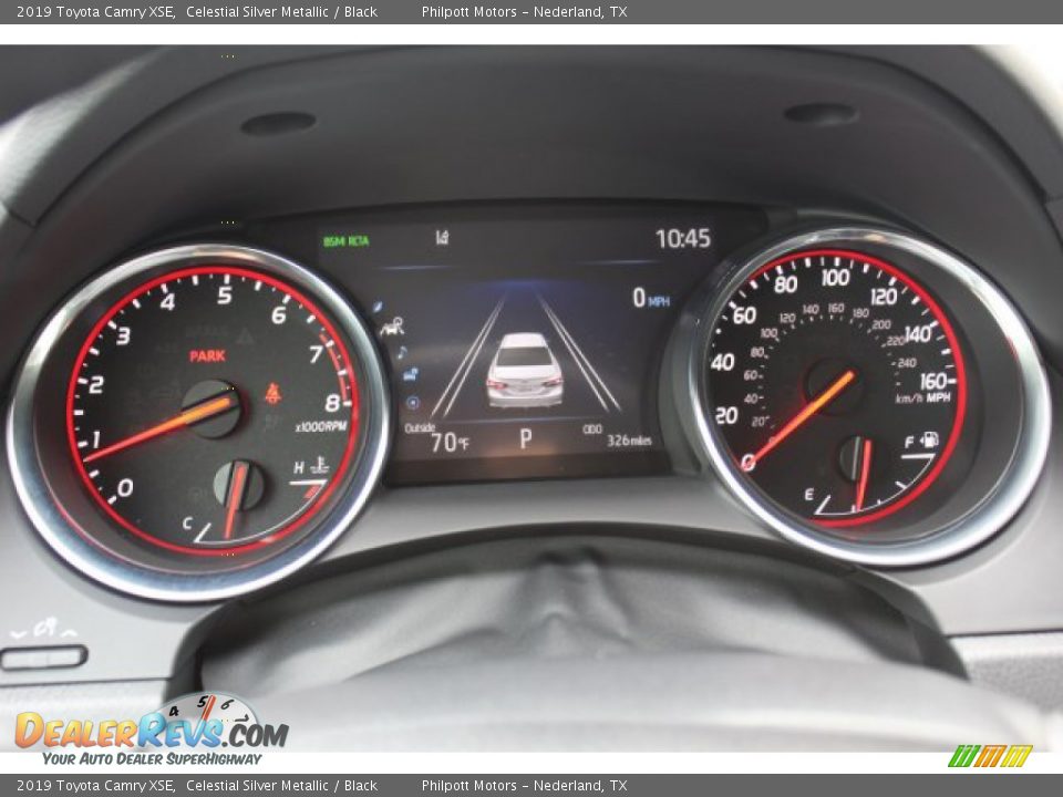 2019 Toyota Camry XSE Celestial Silver Metallic / Black Photo #18