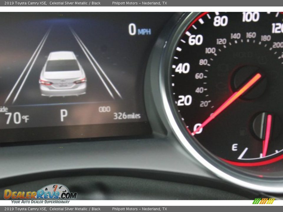 2019 Toyota Camry XSE Celestial Silver Metallic / Black Photo #19