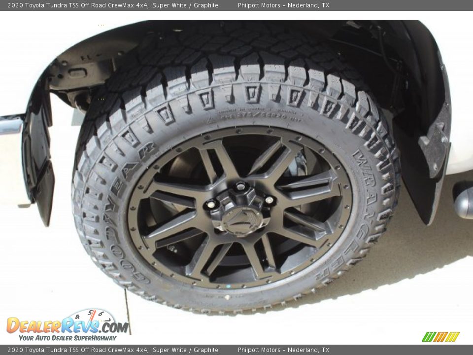 2020 Toyota Tundra TSS Off Road CrewMax 4x4 Super White / Graphite Photo #5