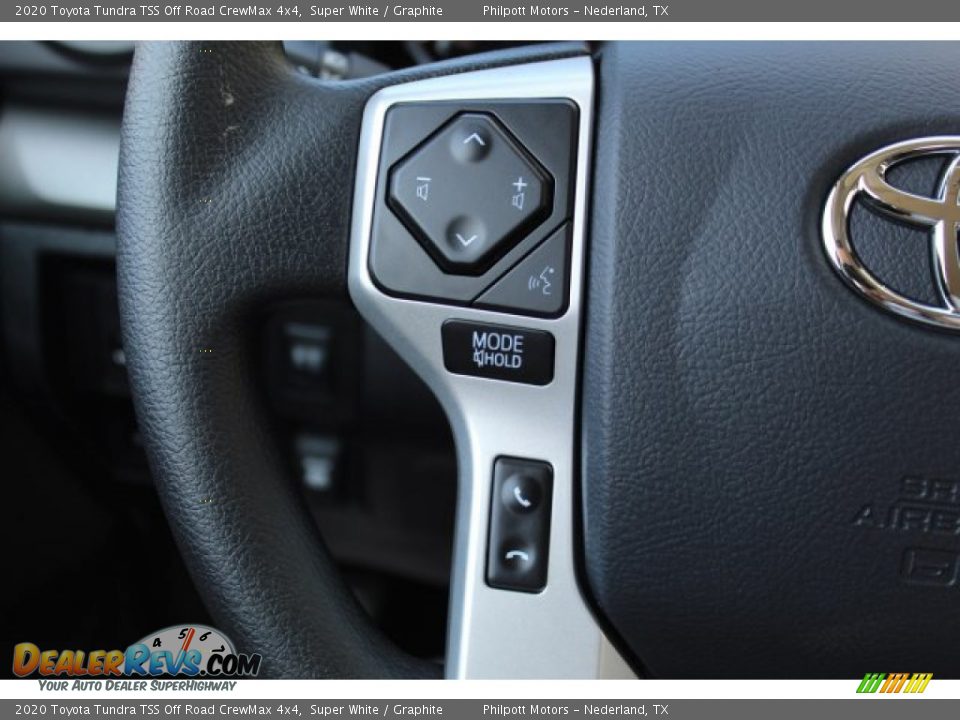 2020 Toyota Tundra TSS Off Road CrewMax 4x4 Super White / Graphite Photo #12