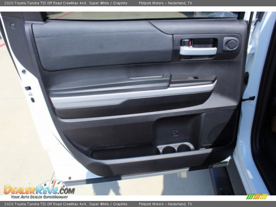 2020 Toyota Tundra TSS Off Road CrewMax 4x4 Super White / Graphite Photo #19