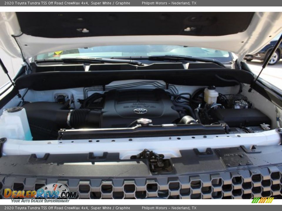 2020 Toyota Tundra TSS Off Road CrewMax 4x4 Super White / Graphite Photo #24