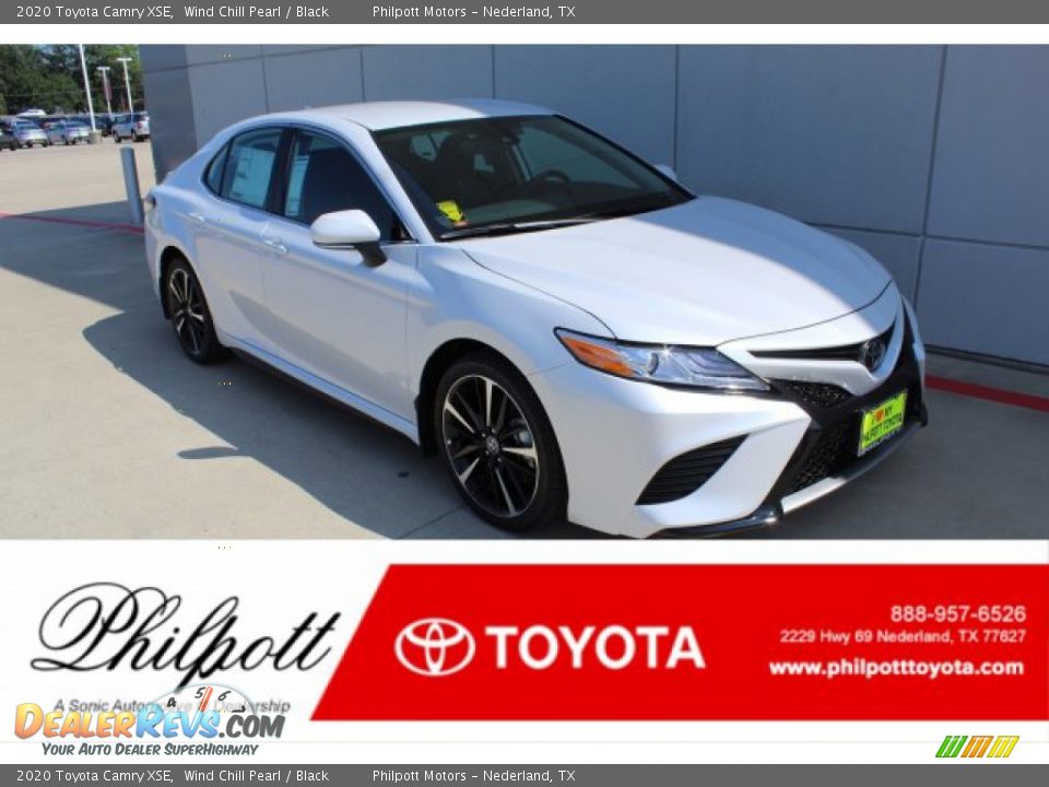 2020 Toyota Camry XSE Wind Chill Pearl / Black Photo #1