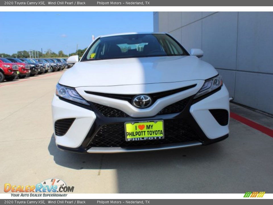 2020 Toyota Camry XSE Wind Chill Pearl / Black Photo #3