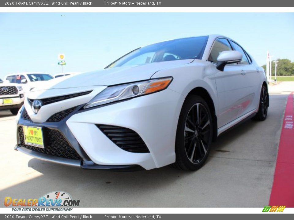 2020 Toyota Camry XSE Wind Chill Pearl / Black Photo #4