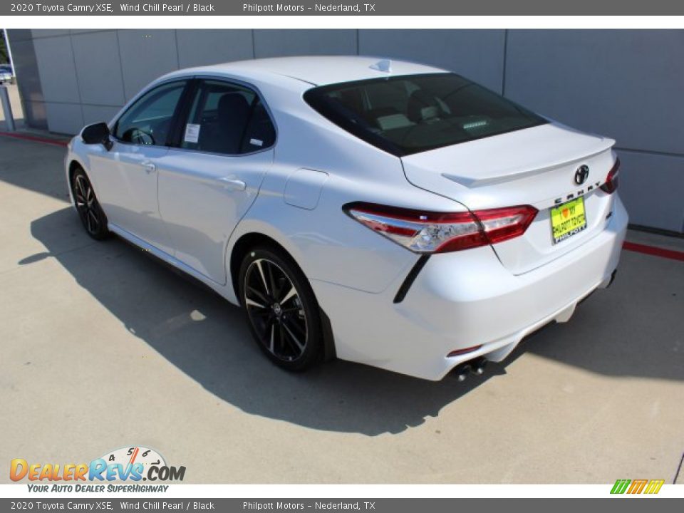 2020 Toyota Camry XSE Wind Chill Pearl / Black Photo #6