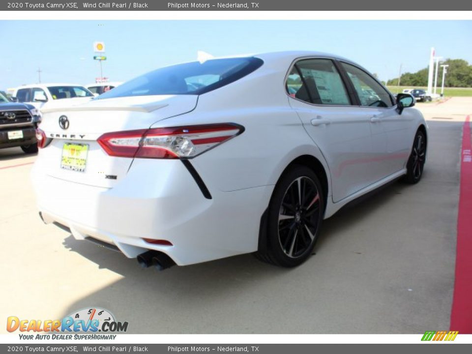 2020 Toyota Camry XSE Wind Chill Pearl / Black Photo #8