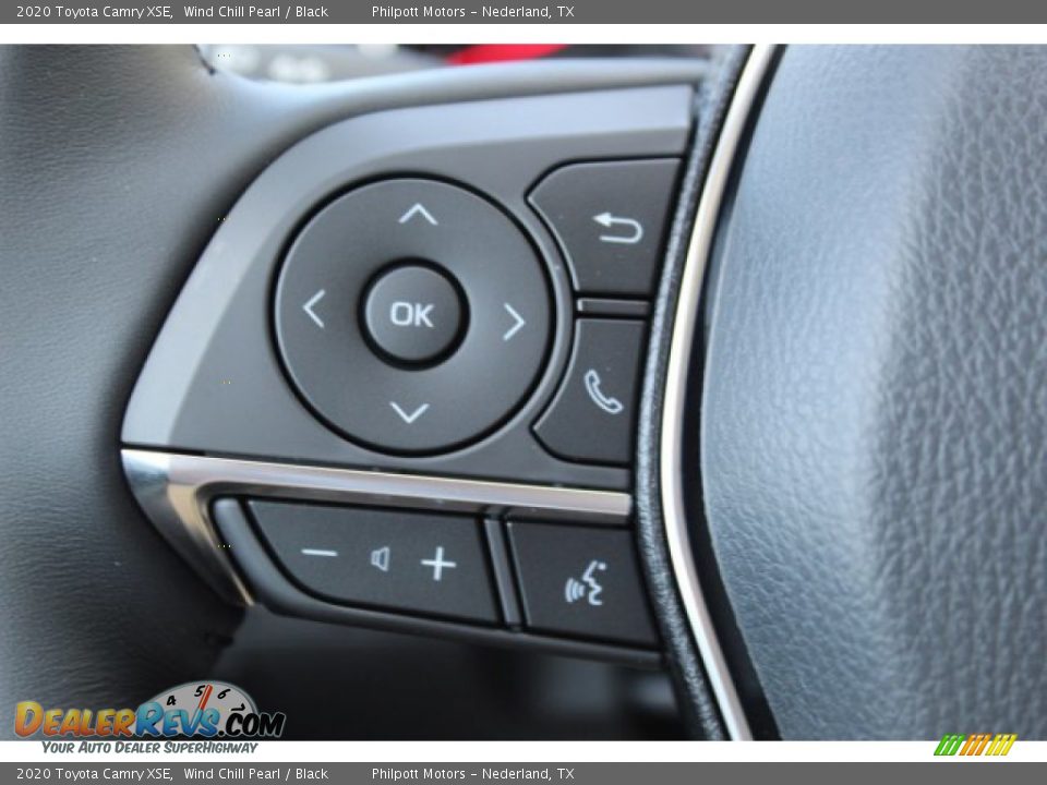 2020 Toyota Camry XSE Wind Chill Pearl / Black Photo #12