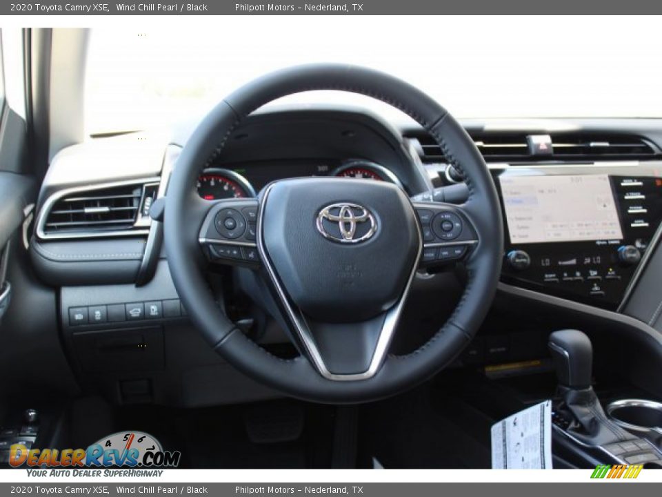 2020 Toyota Camry XSE Wind Chill Pearl / Black Photo #22