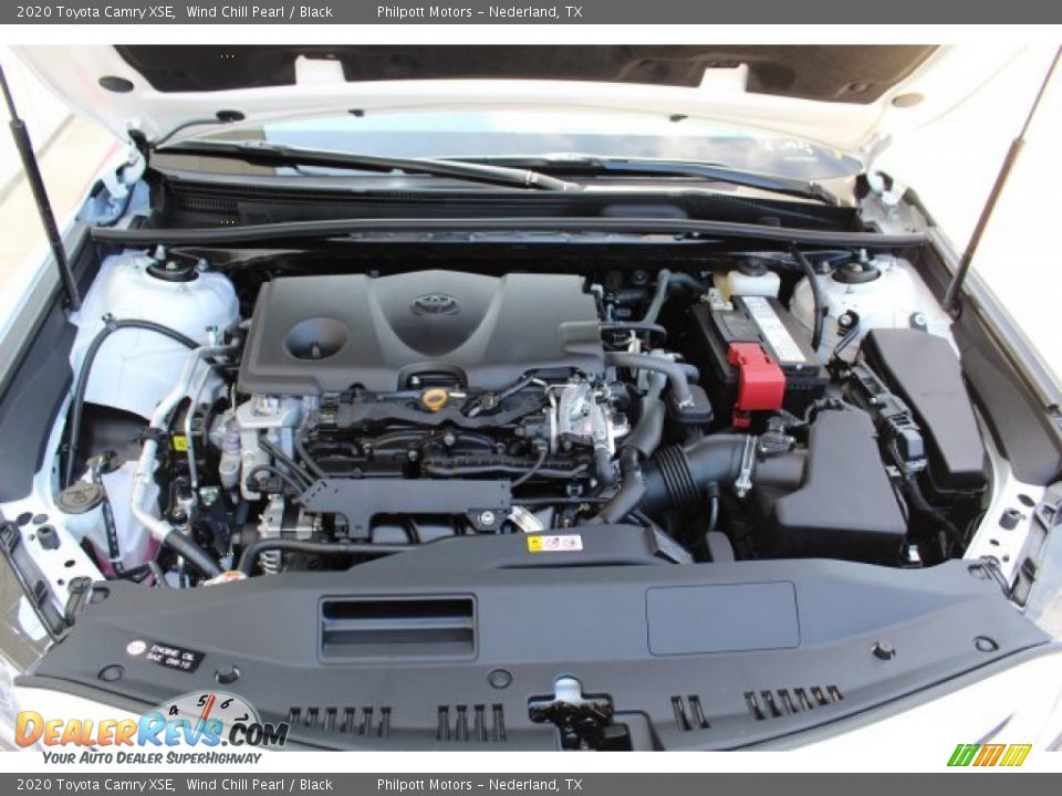 2020 Toyota Camry XSE Wind Chill Pearl / Black Photo #24