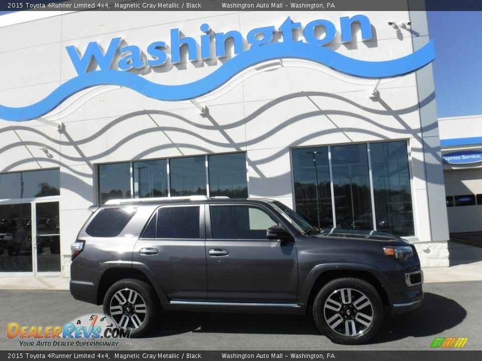 2015 Toyota 4Runner Limited 4x4 Magnetic Gray Metallic / Black Photo #2