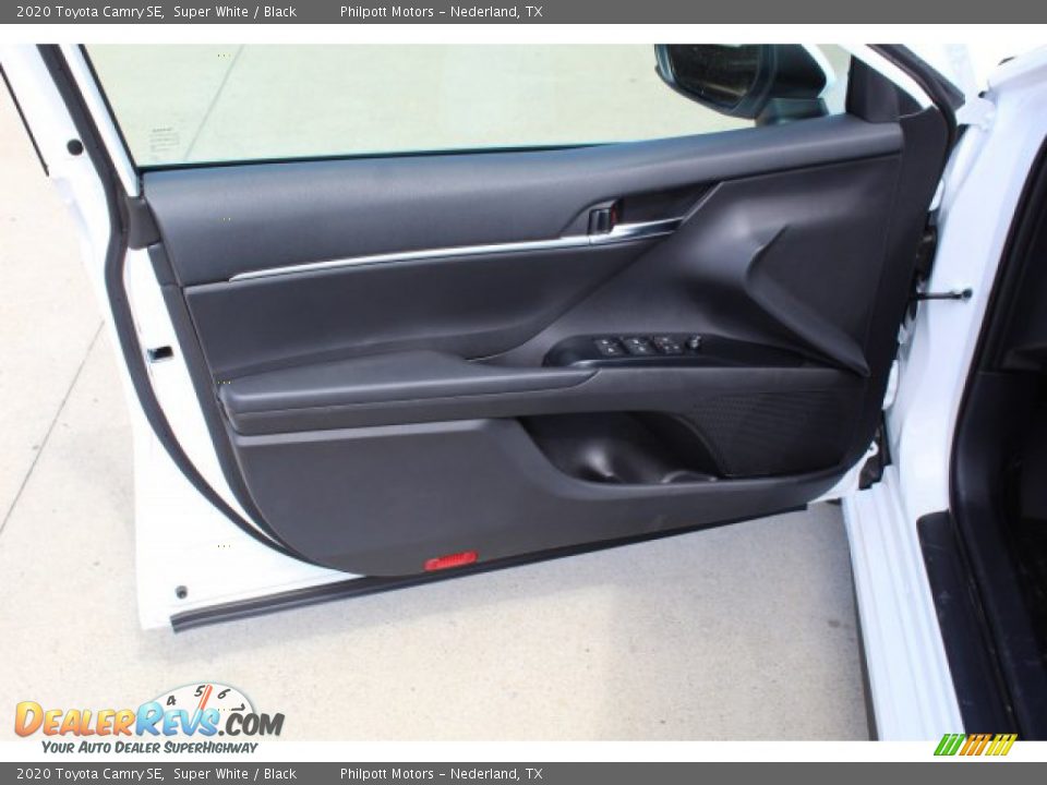 2020 Toyota Camry SE Super White / Black Photo #9