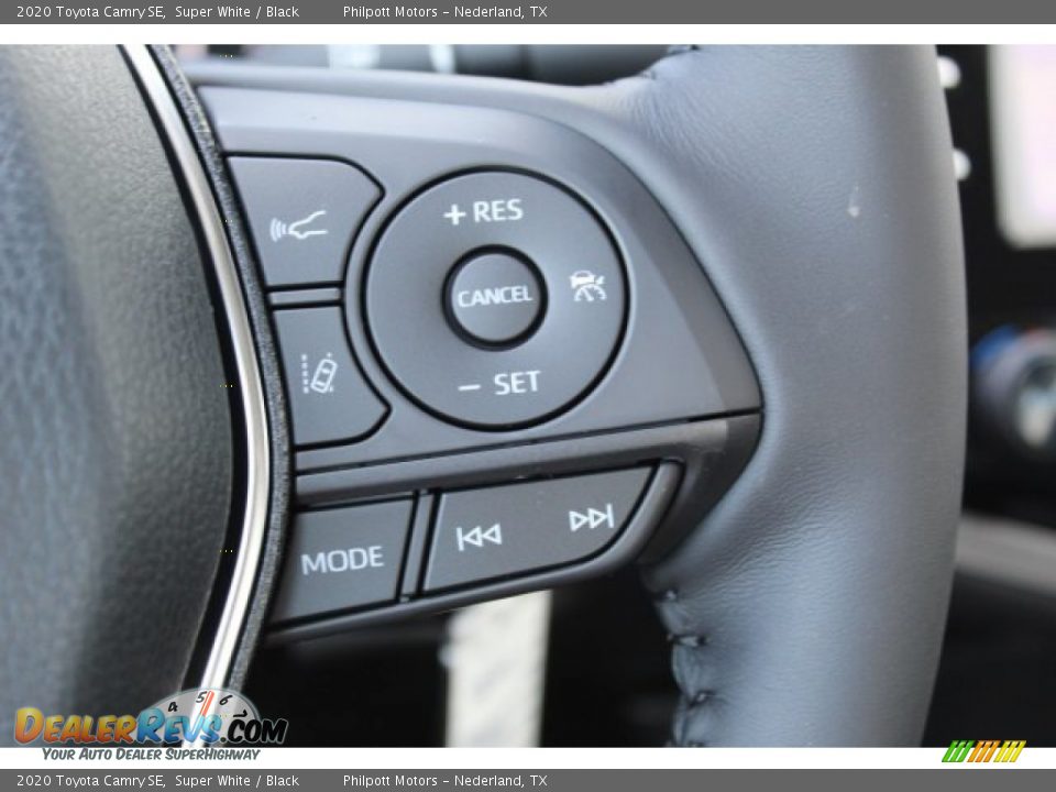 2020 Toyota Camry SE Super White / Black Photo #13