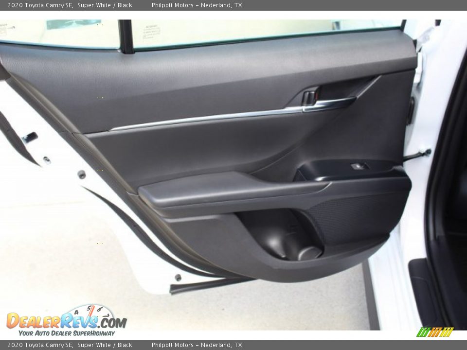 2020 Toyota Camry SE Super White / Black Photo #19