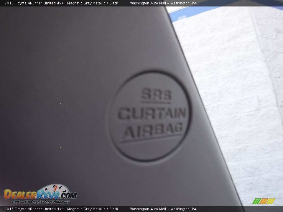 2015 Toyota 4Runner Limited 4x4 Magnetic Gray Metallic / Black Photo #24