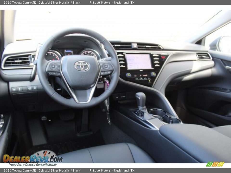 2020 Toyota Camry SE Celestial Silver Metallic / Black Photo #20