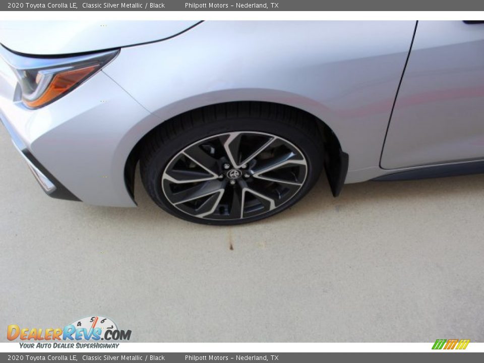 2020 Toyota Corolla LE Classic Silver Metallic / Black Photo #5