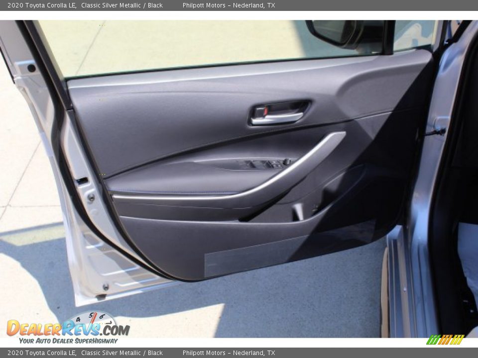 2020 Toyota Corolla LE Classic Silver Metallic / Black Photo #9