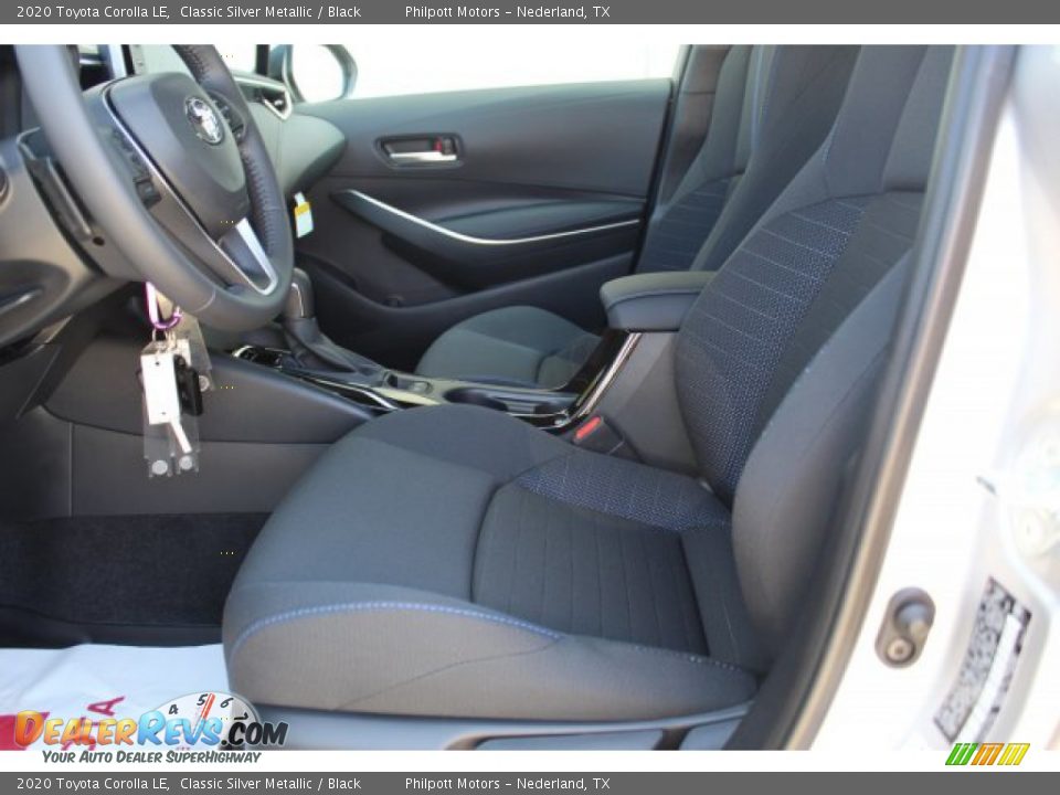 2020 Toyota Corolla LE Classic Silver Metallic / Black Photo #10